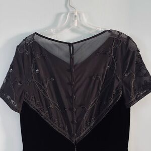 Elegant Black Cocktail Dress